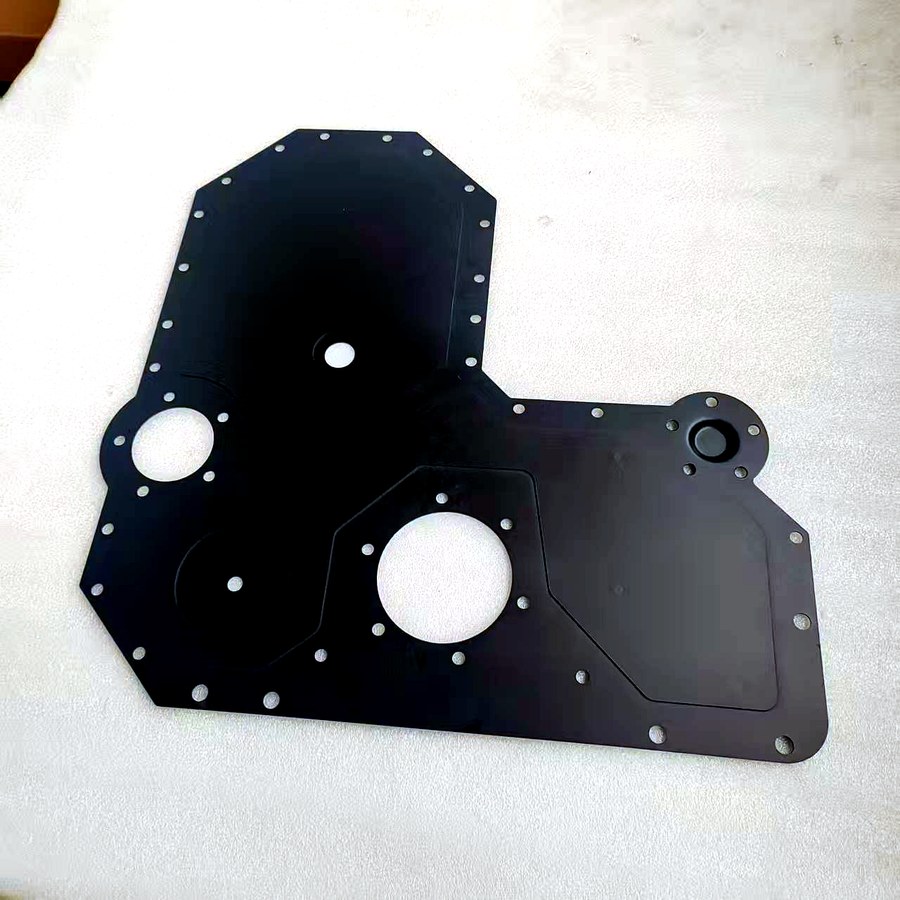 Timing gear cover plate